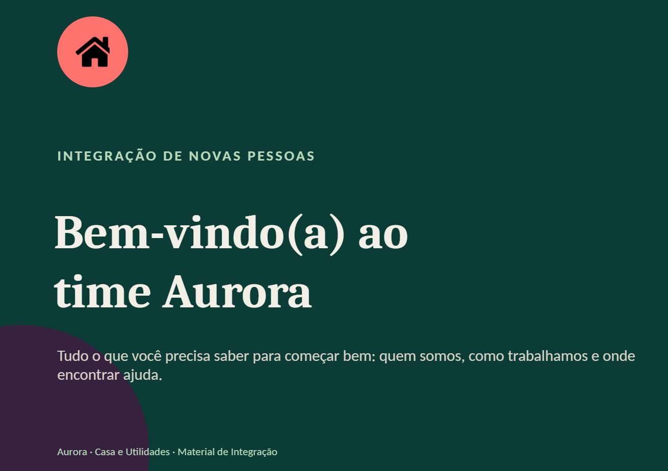 Capa de treinamento de integração construído com IA